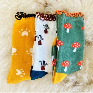 3 Toddler Baby Gender Neutral Knee Socks 1-3T